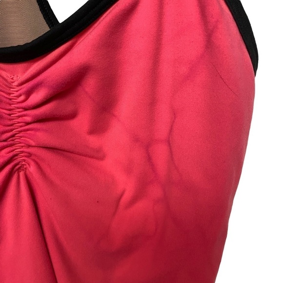 VICTORIA'S SECRET Sport Top Size XS Pink Black Activewear - Picture 9 of 9